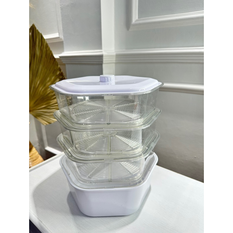 Tudung Saji Susun segi 6