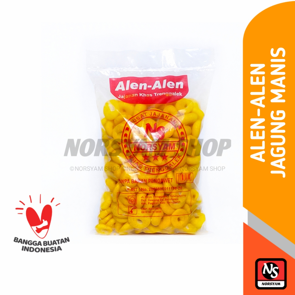 

Alen alen Rasa Jagung Manis 300 gram