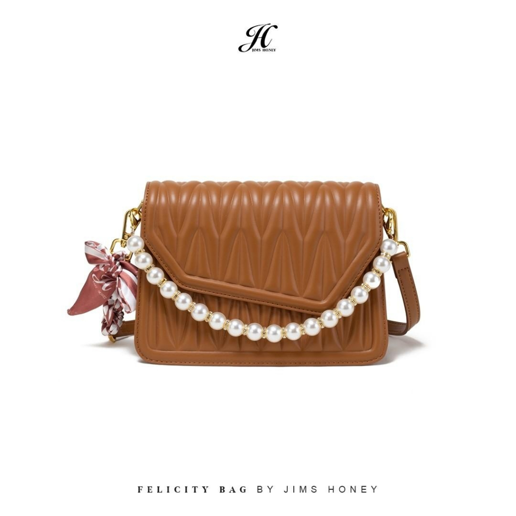 PROMO JIMS HONEY FELICITY BAG Tas Selempang Wanita Jimshoney Fashion Cewek Trendy Elegan Import