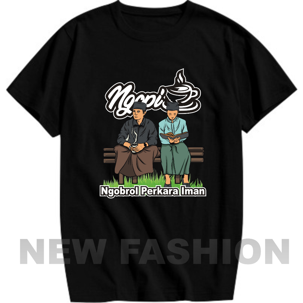 Indo Tshirt Apps/KAOS DTF NGOBROL PEKARA IMAN/KAOS EKSPRESI/KAOS HITS/KAOS BANDUNG/KAOS MURAH/KAOS D