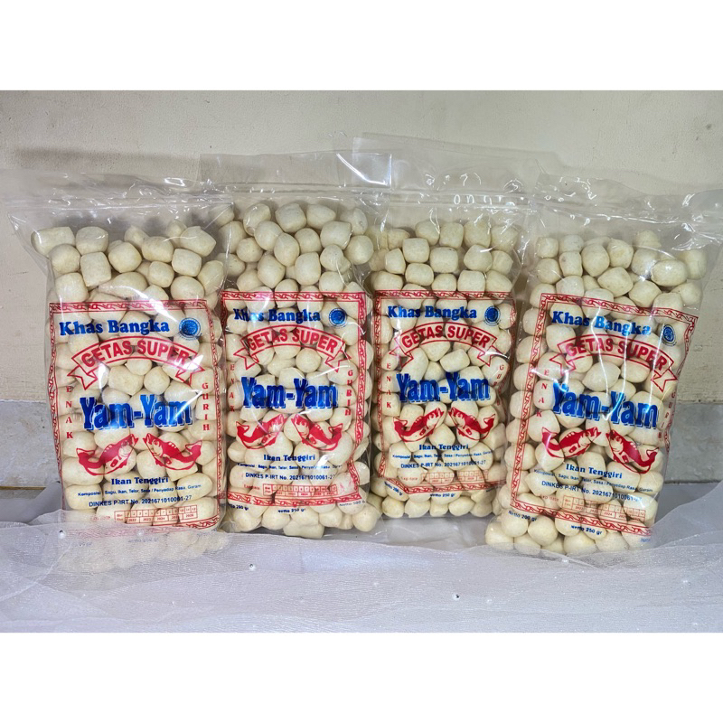

GETAS SUPER BANGKA 1KG KEMASAN 250GR