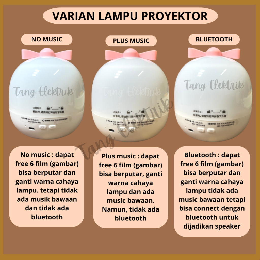 cuci gudang cuci gudang lampu tidur proyektor langit bulan bintang rotasi rechargeable