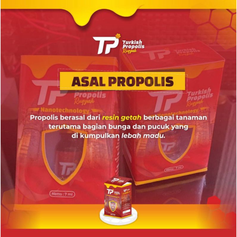 TURKIYE PROPOLIS PLUS RUQYAH Original-Brain 7ml | TPR Propolis Premium