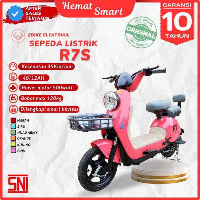 Sepeda Listrik Uwinfly R7S