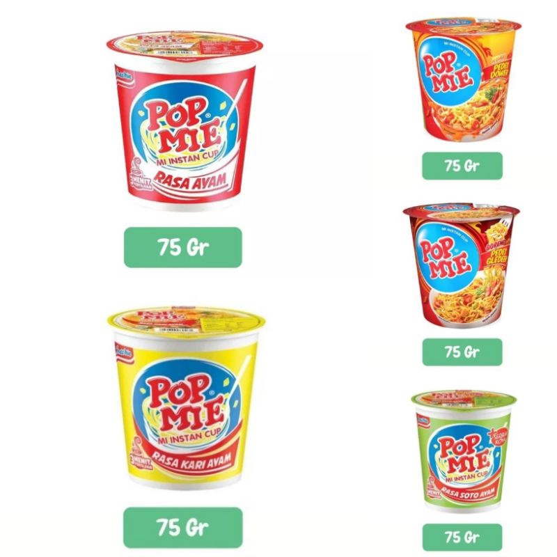 

Mi Cup Pop Mie 75gr