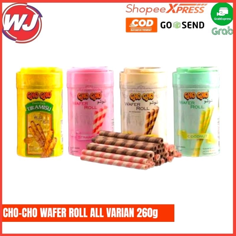 

CHO-CHO WAFER ROLL 260g ALL VARIAN