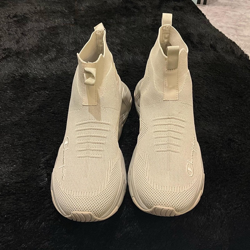 Sepatu sneakers Champion CPS10846M broken white ORI