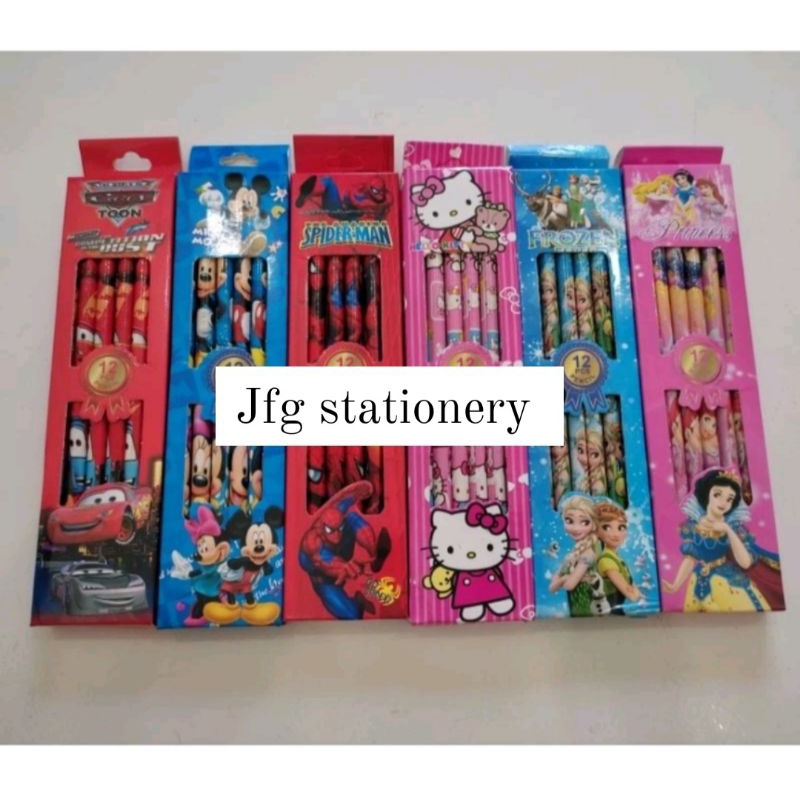 

Pensil 2B Karakter Fancy (12pc)