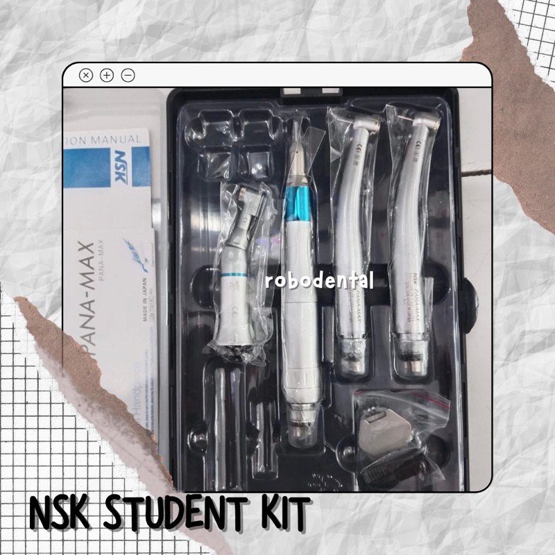 HANDPIECE NSK STUDENT KIT | HIGHSPEED DAN LOWSPEED NSK | HIGHSPEED NSK | HANDPIECE NSK