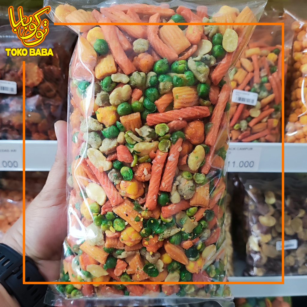 Enasuka Snack Campur Trio Kacang Mix 500 gram