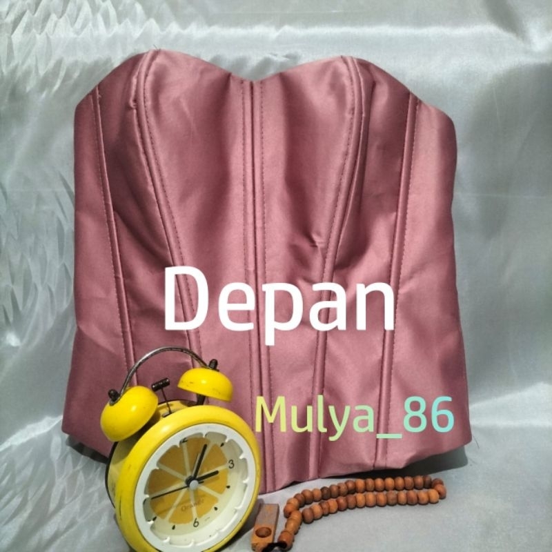 Depan Sleting Jumbo Kamisol Kebaya /Longtorso/Bustier/Kemben/Bustier