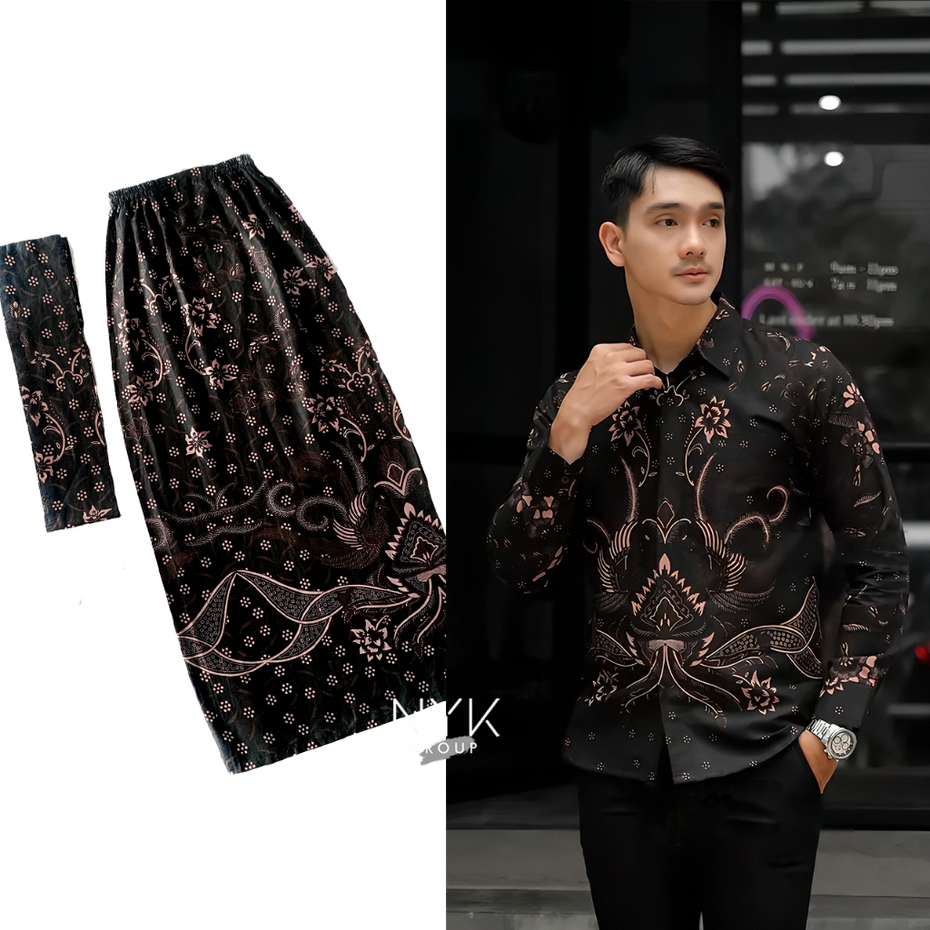 GRIYA BATIK COUPLE SPESIAL FURING | Kemeja Rok Batik ENDARU Couple Sarimbit Kondangan | Set Couple R