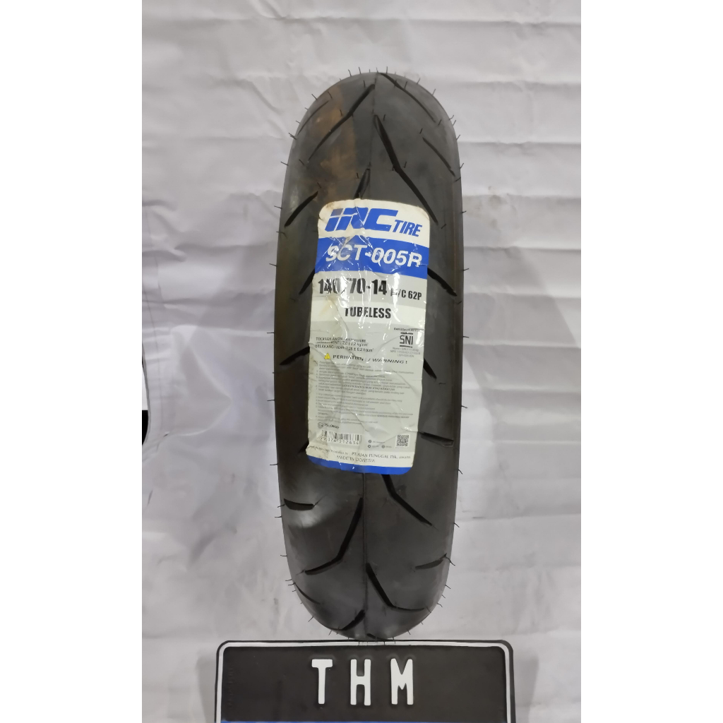 BAN LUAR IRC SCT-005 TUBELESS RING 14