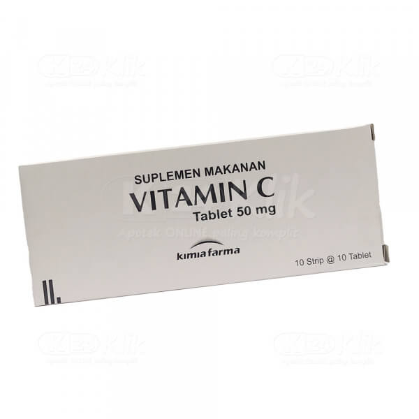 VITAMIN C KF 50MG TABLET (1 Strip isi 10 Tablet)