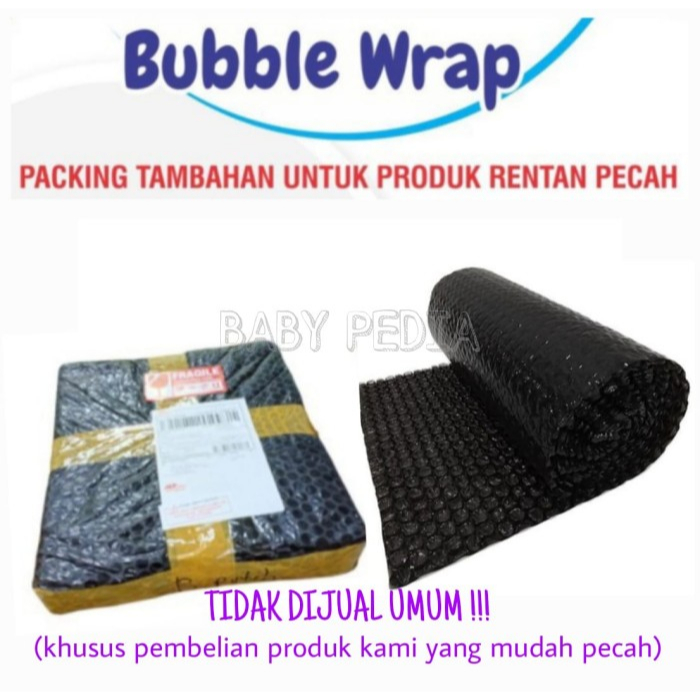 

BabyPedia BUBLE WRAP ( Tambahan Packingan Agar Aman ) - plastik bubel babel