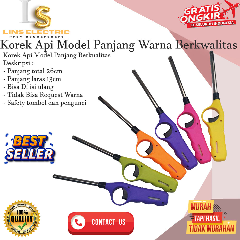 KOREK API GAS PANJANG / KOREK API GAS PIPA PANJANG