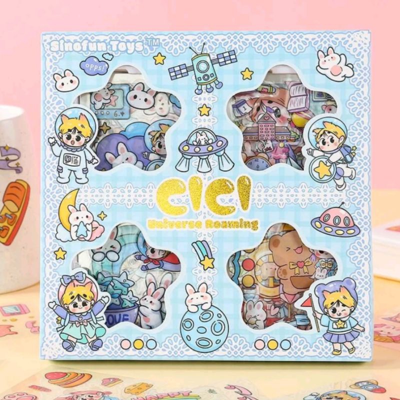 

PALI Stiker [PER LEMBAR] Karakter Lucu Sanrio My Little pony dan Cici Scrapbook Estetik Sticker Viral