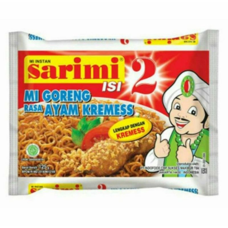 

Sarimi isi 2 Goreng Ayam Kremes 112g