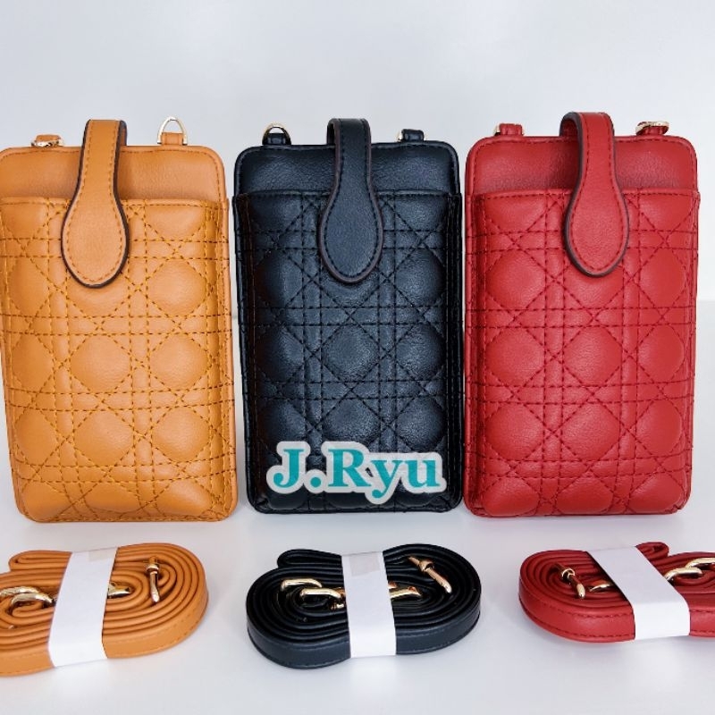 SLING BAG IMPORT / dompet Hp Iphone oppo vivo Samsung / Clutch / tas selempang hp / slingbag