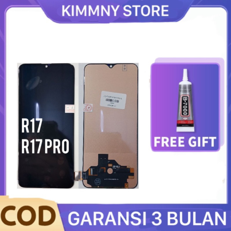 LCD TOUCHSCREEN FULLSET  R17 / R17 PRO BERGARANSI