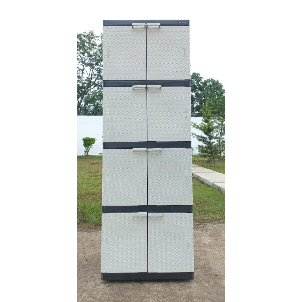 Lemari plastik akako susun 4 mini