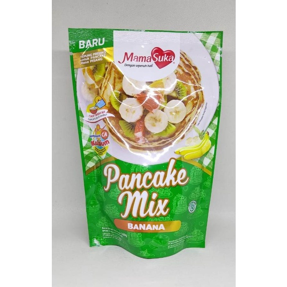 

Mama Suka Pancake Mix Banana 160gr