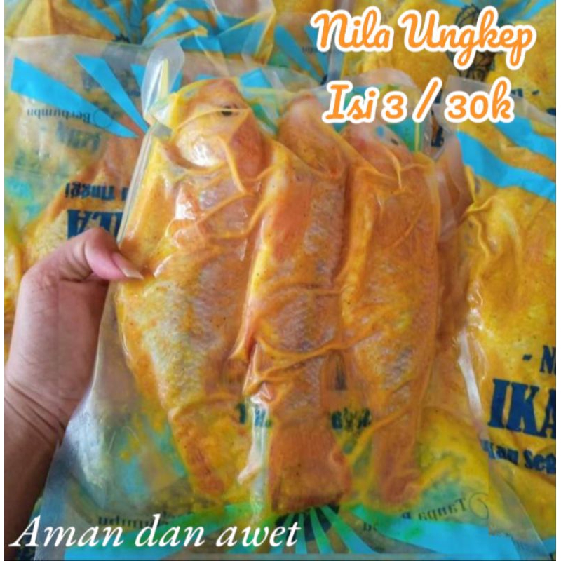 

IKAN NILA BUMBU KUNING /ISI 3PCS (ikannya besar-besar)