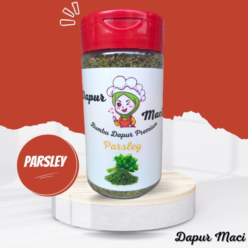 

Parsley Leaves / Daun Peterseli 15 gr & 50 gr - Dapur Maci