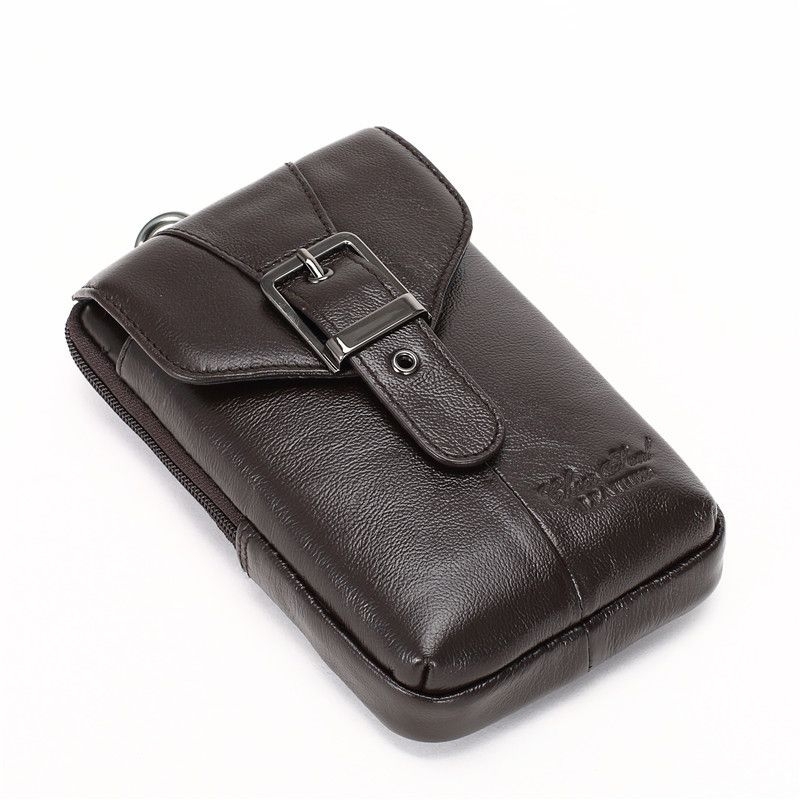 Dompet HP Kulit Asli Import RZ61707 Pouch Hp Pria  Kulit Asli Dompet HPO Kulit Asli