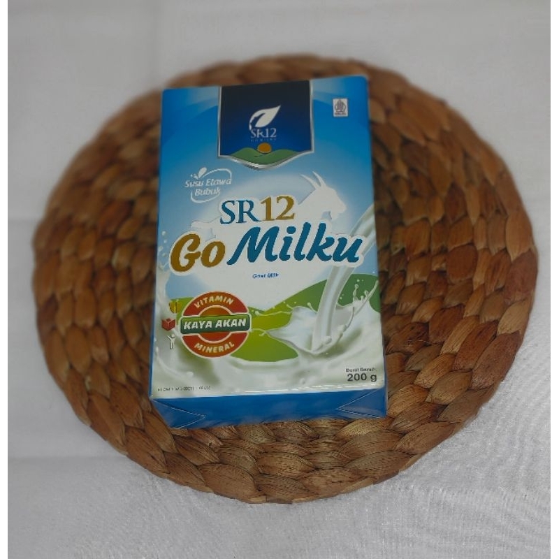 

GOMILKU SR12 SUSU KAMBING ETAWA ORIGINAL 200G