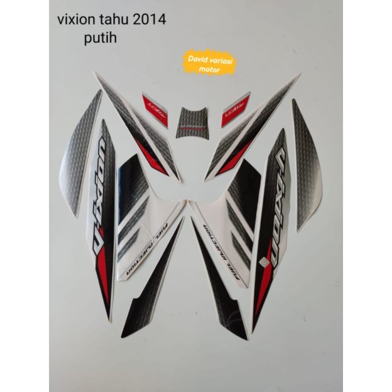 Striping Body Vixion 2014