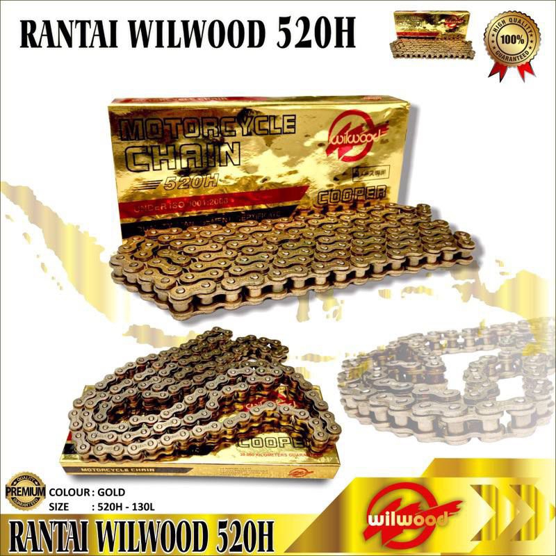 Rantai Wilwood 520HX130L