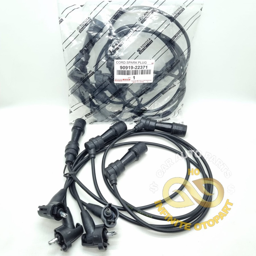 CABLE KABEL BUSI SET KIJANG 7K EFI 2.0 2000CC 90919-22371 QUALITY