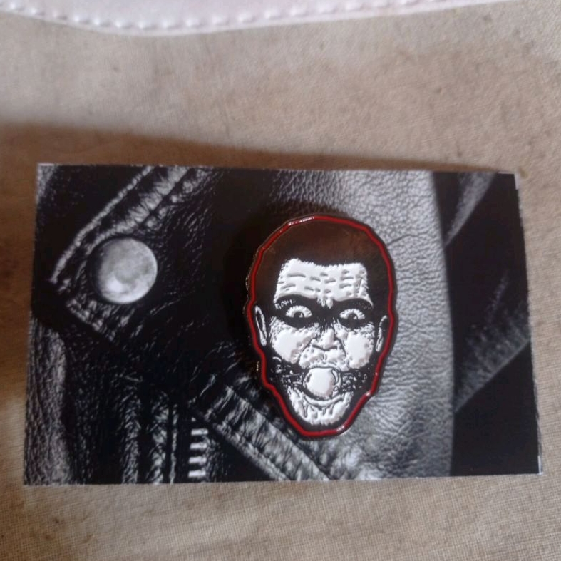 pin enamel band SEIZED logo hardcore punk powerviolence lapel pin