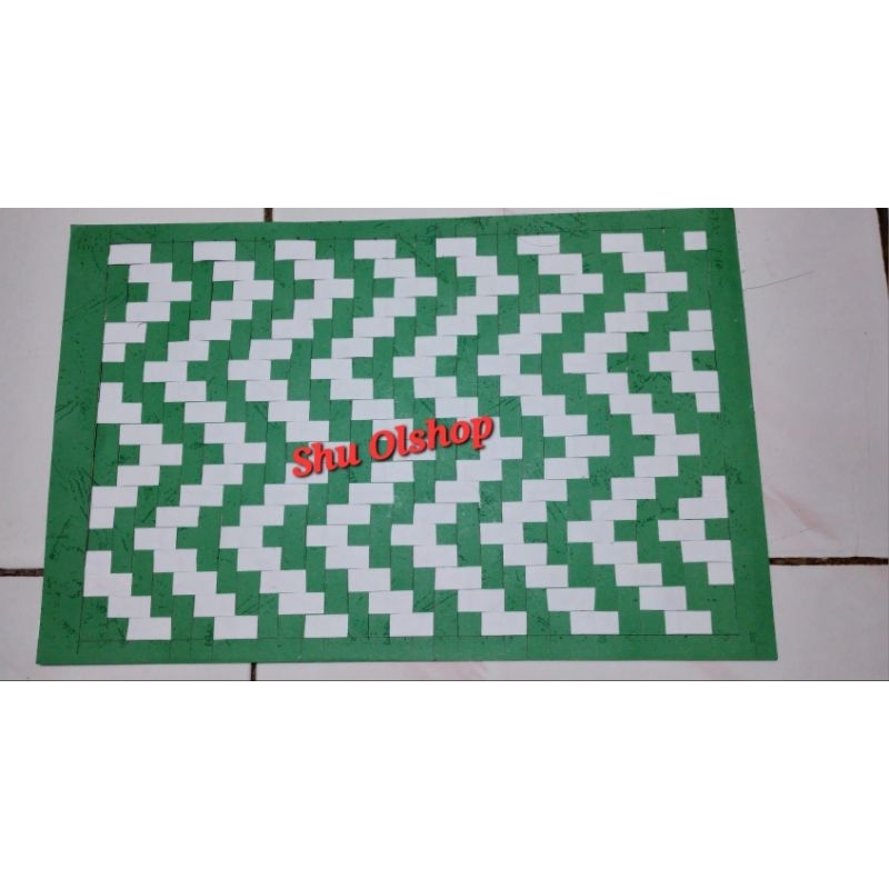 prakarya anyaman kertas