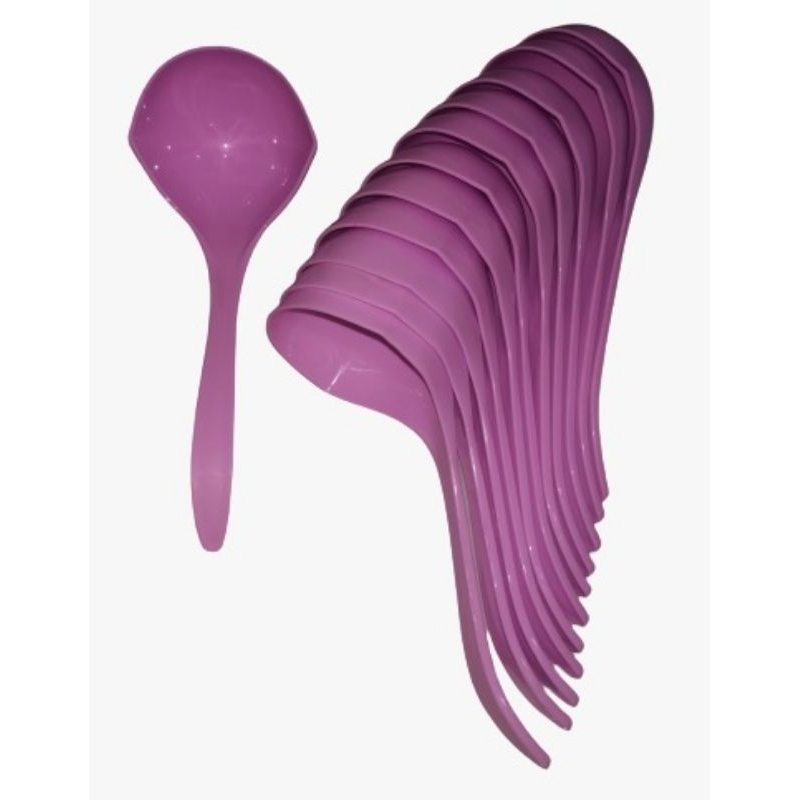 12 Irus Sayur Sendok Sup Sendok Es Buah Eros Ungu