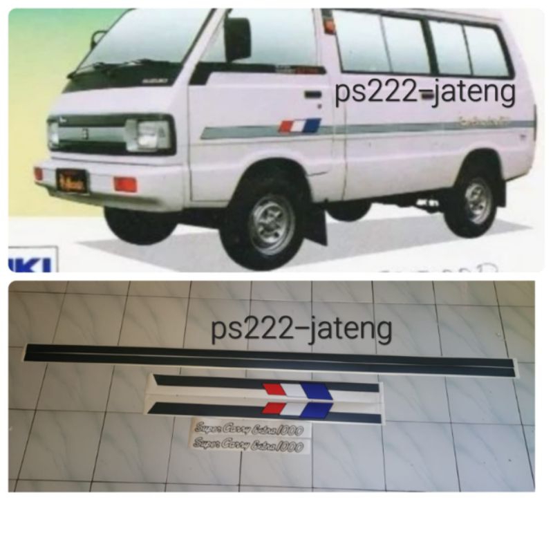 stiker list body super carry 1000 minibus / sticker suzuki carry minibus