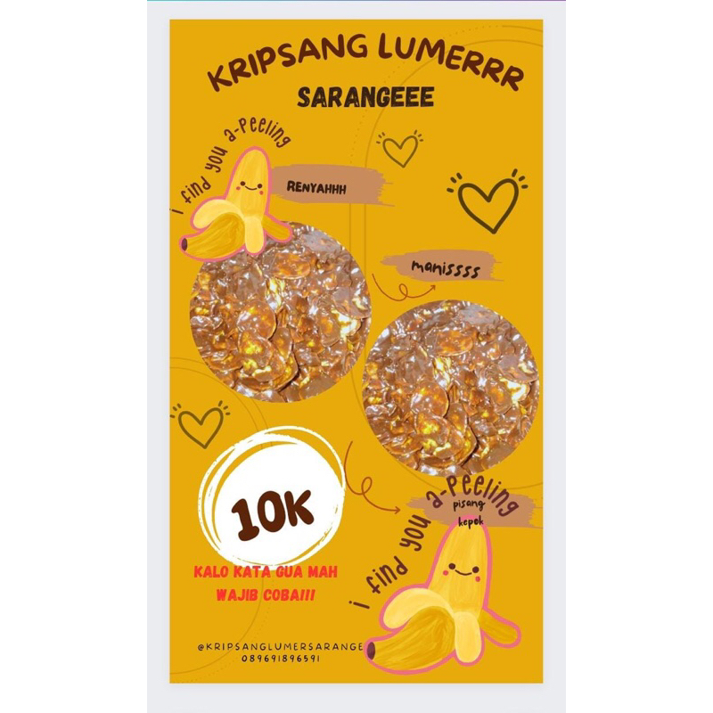 

KERIPIK PISANG LUMER