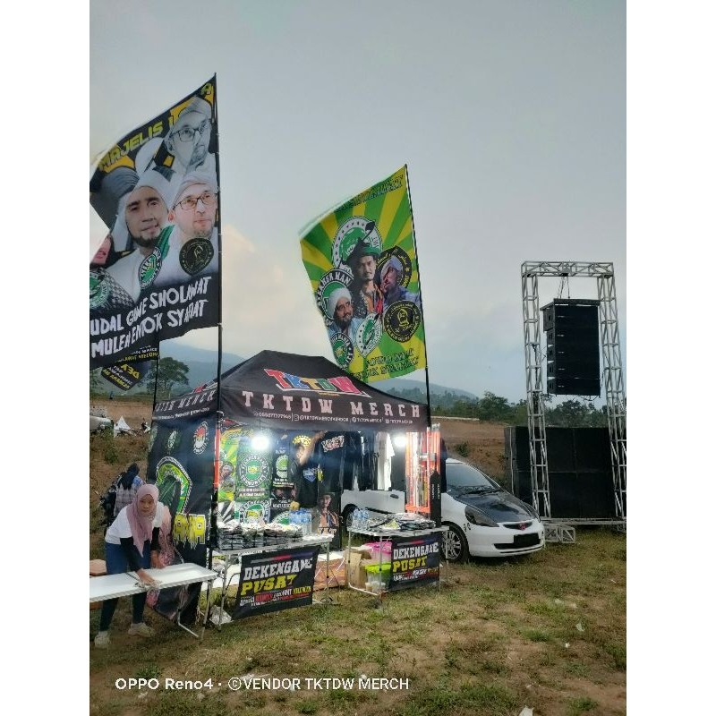 Cetak Bendera Besar Custom Sholawatan Murah dan Terlaris di Indonesia