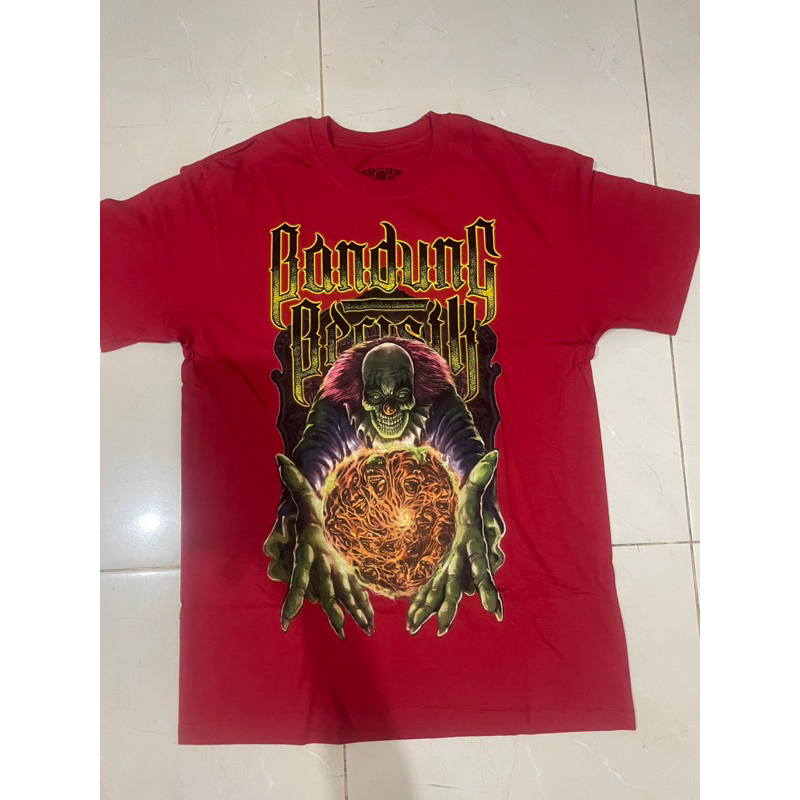 Tshirt bandmetal bandung berisik original official merch new