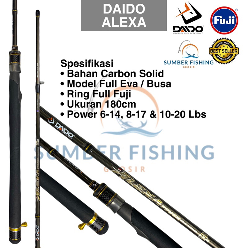 Joran Pancing Spinning Carbon Solid DAIDO ALEXA