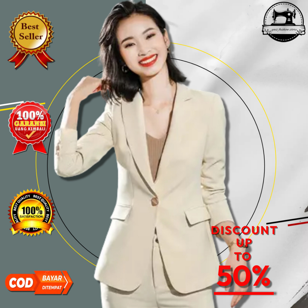 BLAZER KANTOR WANITA JAS KANTOR WANITA BLAZER KOREA