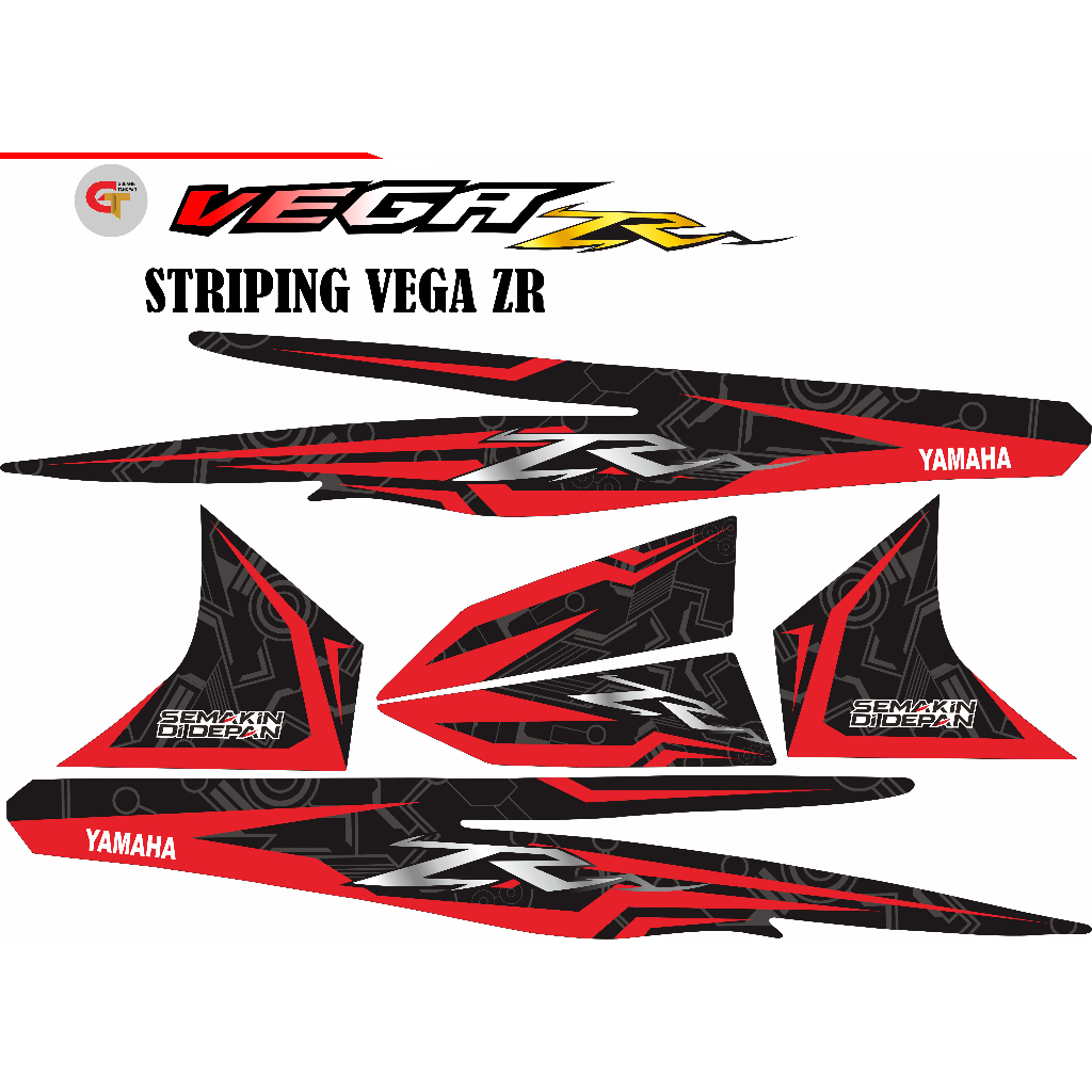 STIKER STRIPING VEGA ZR / VEGA ZR / VEGA /ZR / VARIASI VEGA ZR