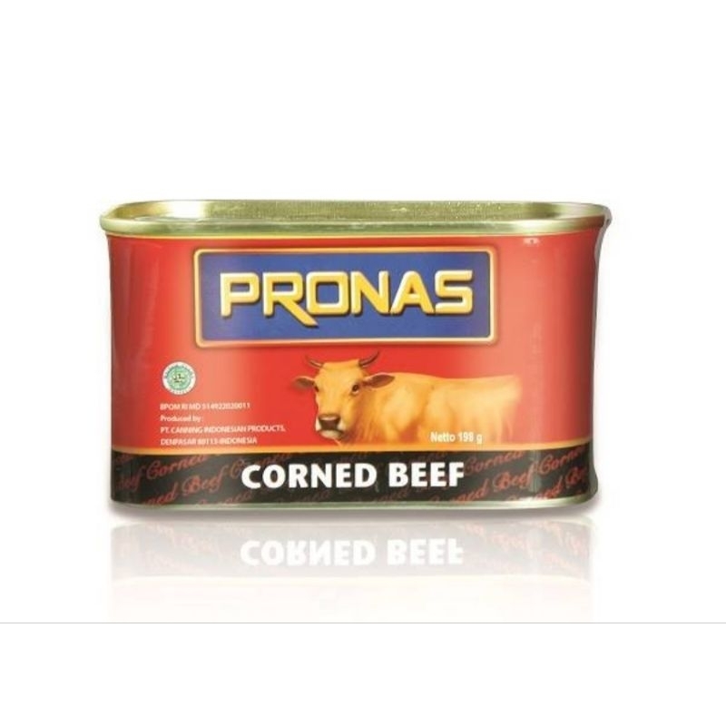 

PRONAS KORNET KALENG DAGING SAPI 198 GRAM