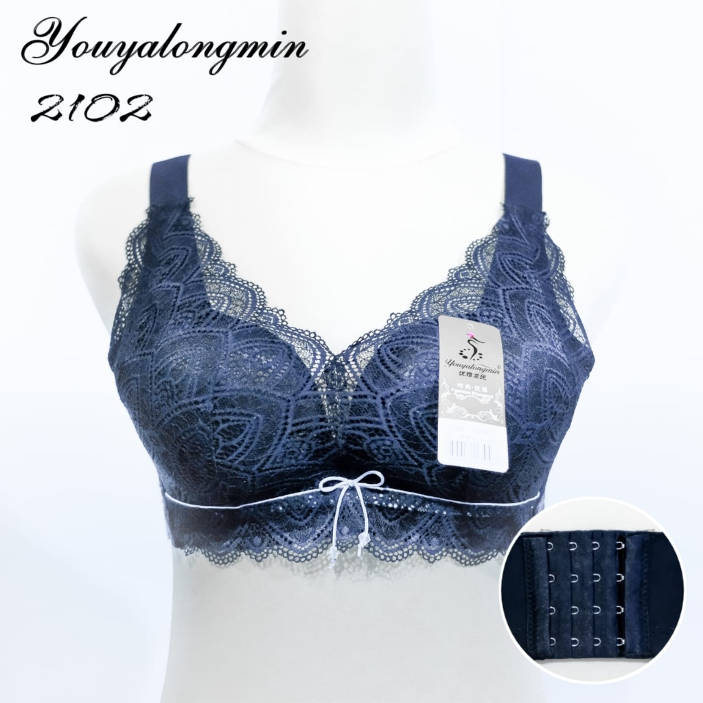 BH import premium busa tipis Youyalongmin 2102 32-38 bra wanita bra sexy