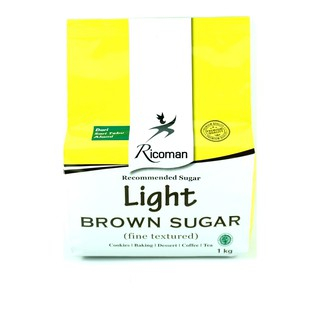 

Ricoman Light Brown Sugar 1kg-Jakbar