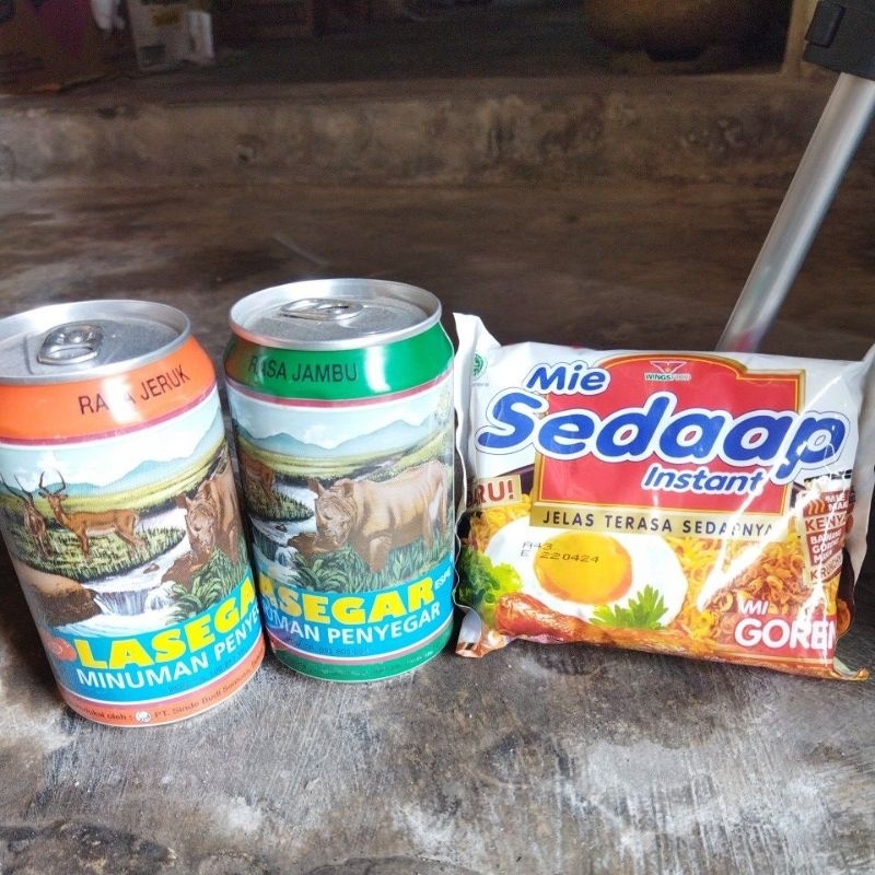 

Lasegar kaleng dan 1 mi sedap