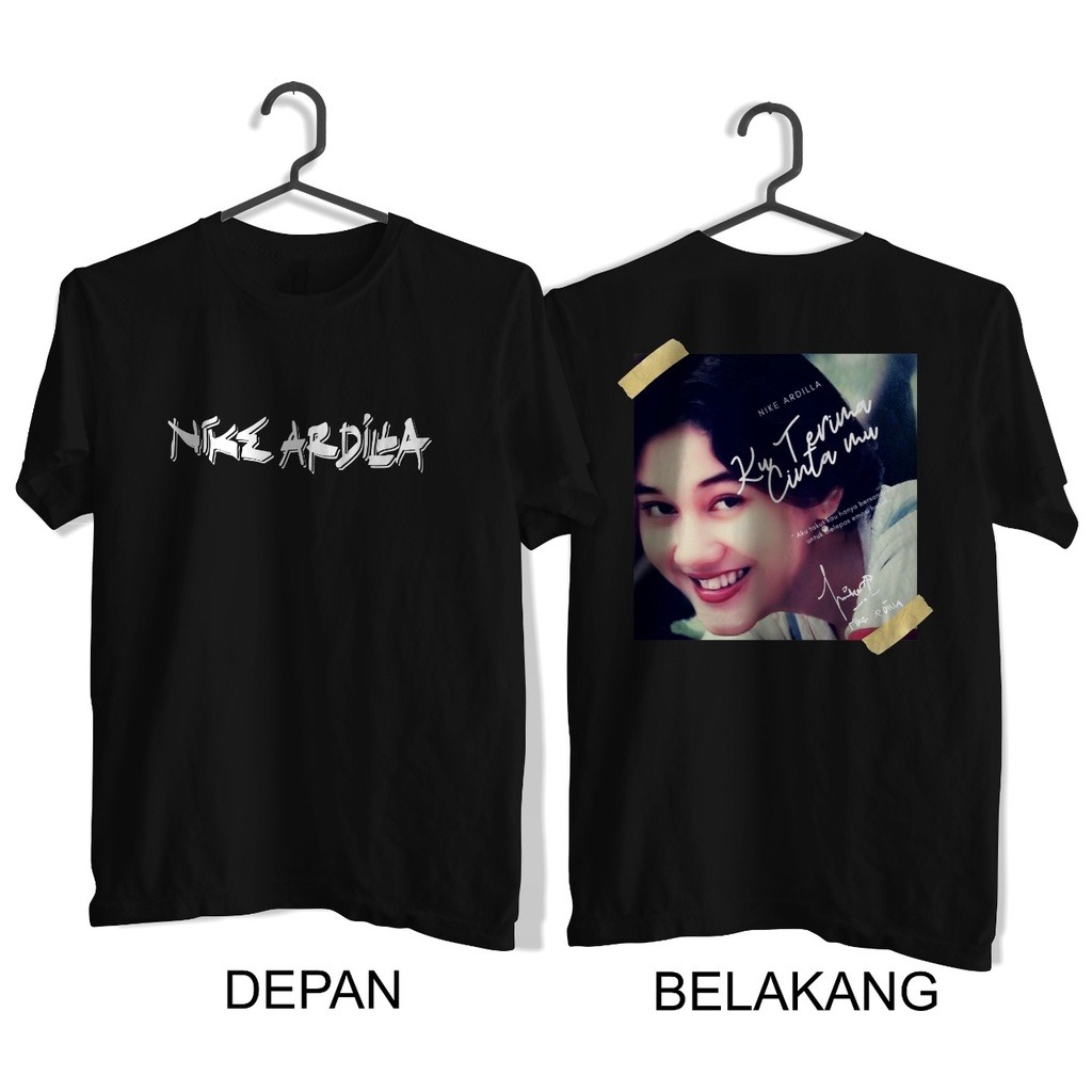KAOS KEREN PRIA DESAIN NIKE ARDILA SABLON DTG DTF KATUN COMBED 24s