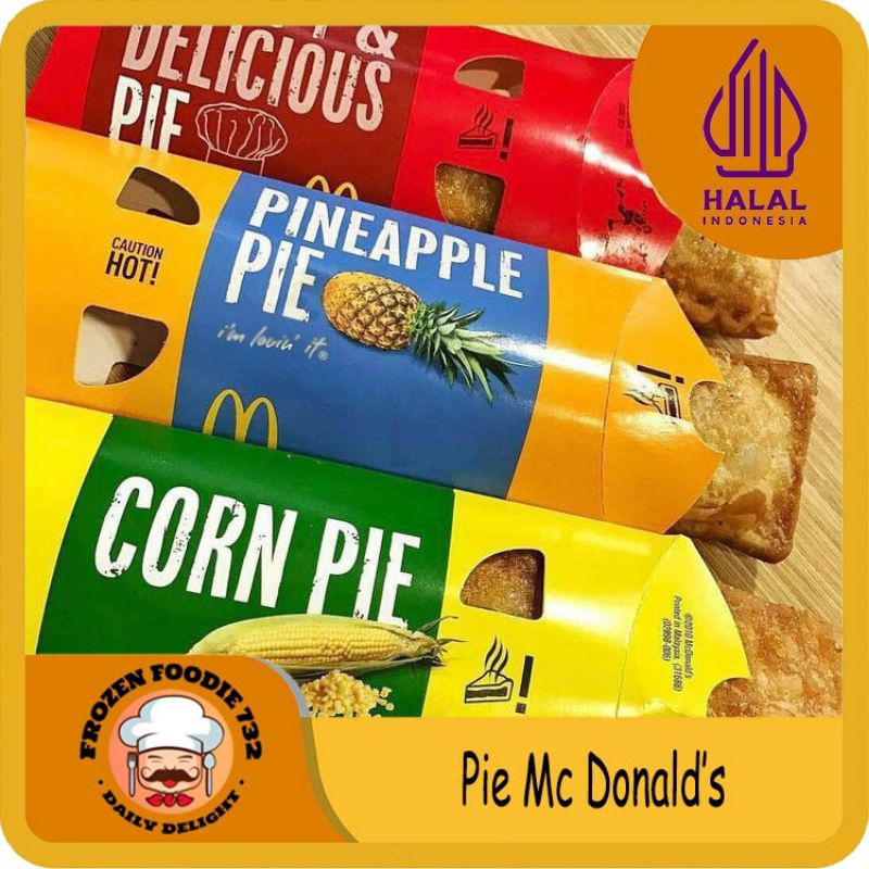 

Pie Mc Donald'S 10pcs / Pastry Renyah / Pie Renyah / Pie Mcd / Pie Mc 10Pc / Pie Apel / Pie Chocolate / Pie Jagung / Pie Pisang / Pie Strawberry / Pie Chicken Pizza / Pie Taro 10pc / Pie Goreng / Pai Goreng