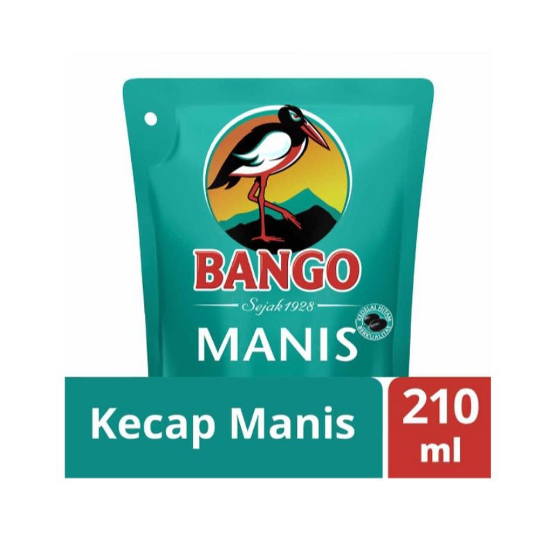 

Kecap Manis Bango 210ml